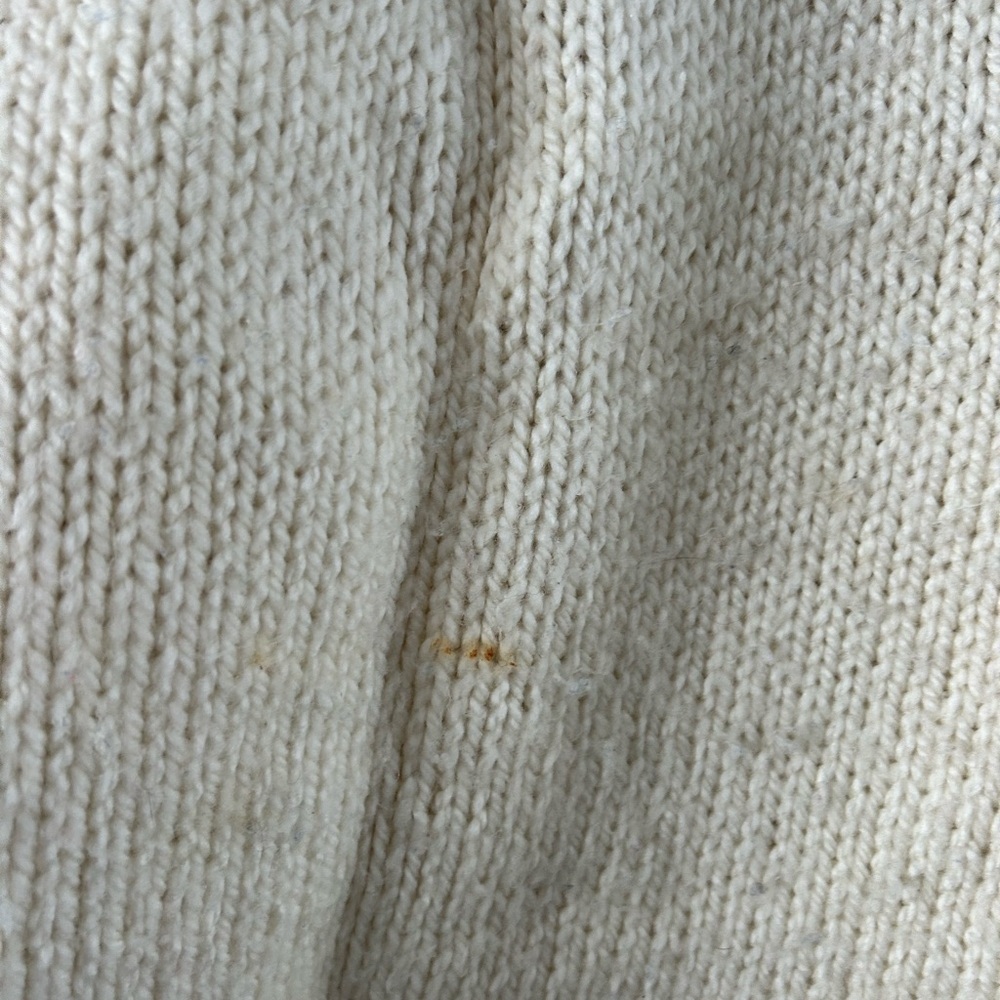 🔥$5 Cozy Cream Sweater with Brown Snowflake Design 😍 - Picture 2 of 6